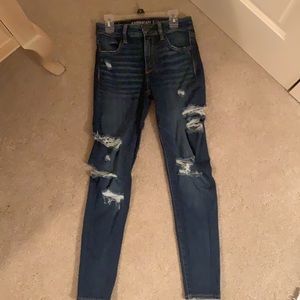 AE Super Stretch High Waisted Jeans
